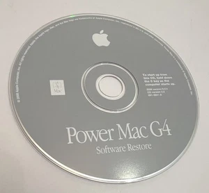 2000 Macintosh Power Mac G4 OS 9 9.0.4 Software Restore CD-ROM Disc CD V 2.2 - Picture 1 of 1