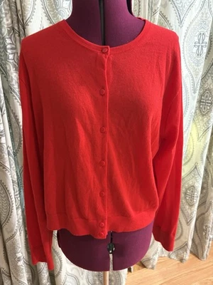 Cárdigan suéter de cachemir peso pluma J Crew talla X grande nuevo con etiquetas Foto 1 de 4