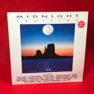 VARIOUS Midnight Cruising 1992 UK vinyl LP Elton John Dire Straits Toto The Cars - Picture 1 of 4