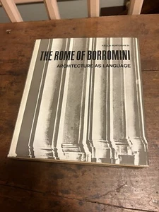 Rome Of Borromini Architecture As Language By Paolo Portoghesi  George Braziller - Picture 1 of 19