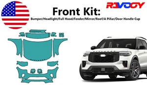 For Ford Explorer ST ST-Line 2025 Front Paint Protection Film PreCutKit PPF - Picture 1 of 7