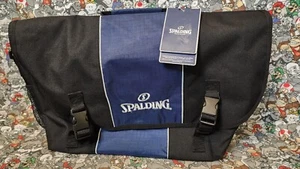 Vintage Spalding Messenger Schultertasche Laptoptasche NEU Neu mit Etikett - Bild 1 von 7