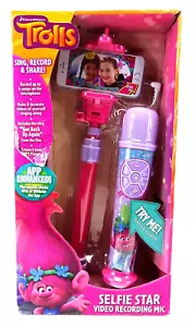 Micrófono de grabación de video selfie Trolls 2016 nuevo sellado de fábrica - Imagen 1 de 3