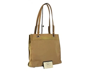 PRADA Milano hellbraun Nylon & Leder Tasche Handtasche Schultertasche Handtasche Italy - Bild 1 von 24