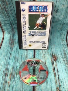 SEGA Worldwide Soccer 98 (Sega Saturn, 1998) completo vintage | solo disco gioco - Foto 1 di 5