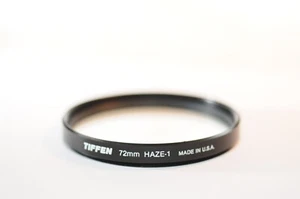 Tiffen 72mm Haze-1 clear filter USA for Canon Nikon Pentax Sigma any brand lens - Picture 1 of 3