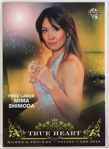 Mima Shimoda (Freiberufler) - 2010 BBM Damen Pro-Wrestling Sammelkarte - Bild 1 von 3