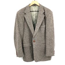 vintage TAILORED CLASSICS LEVI STRAUSS Wool academia Tweed Sportcoat blazer 42R