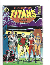 OFFICIAL JUSTICE TEEN TITANS INDEX # 3 * INDEPENDENT COMICS GROUP