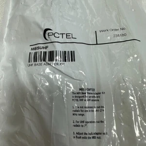 Lot of (2) PCTEL MBSUHF Base Adapter Kit For use with any PCTEL UHF or VHF Ante - Picture 1 of 5