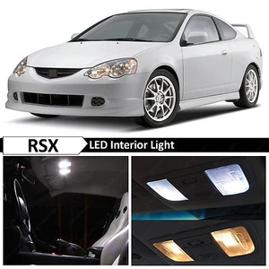 9x White Interior LED Package Kit for 2002-2006 Acura RSX - Picture 1 of 10