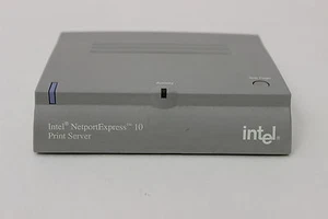 INTEL 730003-004 NETPORTEXPRESS 10 PRINT SERVER WITH AC ADAPTER - Picture 1 of 3