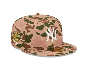 New York Yankees New Era MLB Duck Camo 1996 World Series 59fifty Fitted Hat - Picture 1 of 7