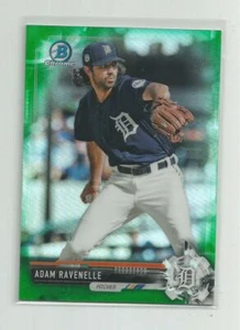 2017 Bowman Cromo ADAM RAVENELLE Rifrattore Verde 18/99 - Foto 1 di 1