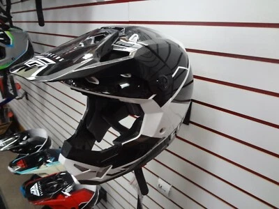 Casco Fly Racing Formula CP Rush Motocross Negro/Blanco 2XL MX Moto Foto 1 de 4