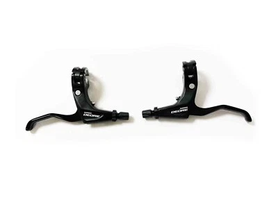 Shimano Deore BL-T610 - Brake Levers for V-brake - Black - Image 1 of 4