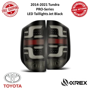 AlphaRex PRO-Series Jet Black LED Tail Lights for 2014-2021 Toyota Tundra - Picture 1 of 12