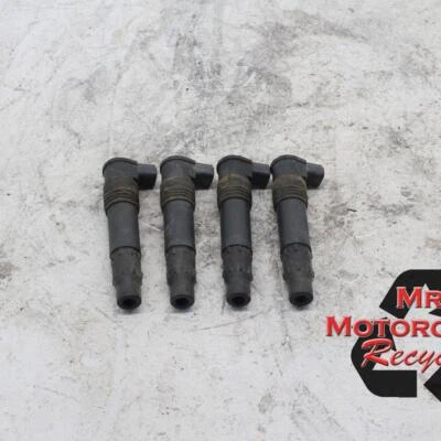 01 02 KAWASAKI NINJA ZX9R ZX 9 ZX900 900 OEM IGNITION COILS SPARK PLUG CAPS EL29 - Image 1 of 3