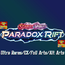Pokémon Scarlet & Violet Paradox Rift Singles- Ultra Rares/EX/Full Arts/Alt Arts