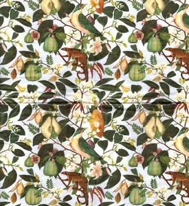 PAPIERHANDTÜCHER FRÜCHTE & TIERE. ANNA HANDEL. PAPIERSERVIETTEN FRÜCHTE & TIERE - Bild 1 von 1