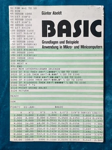 Fachliteratur BASIC Grundlagen und Beispiele - gebrauchter Zustand - Bild 1 von 3