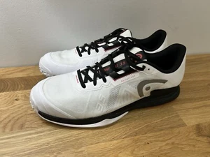 Head Sprint Pro 3.5 Mens Size 14 Red White Athletic Pickleball Tennis Shoes - Picture 1 of 8