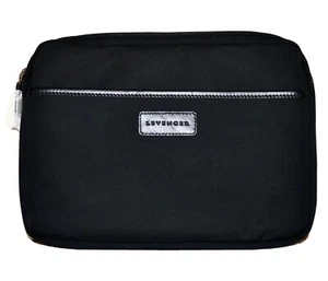 LEVENGER Black Poly-Nylon Lightly Padded 11 x 8 Tablet / Chromebook Case - Picture 1 of 5