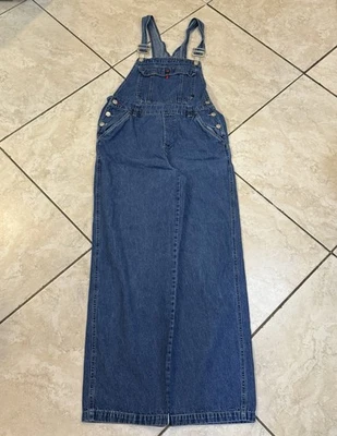 No Boundaries Juniors Size Medium 7/9 Denim Overalls Adjustable With Straps - Image 1 of 4