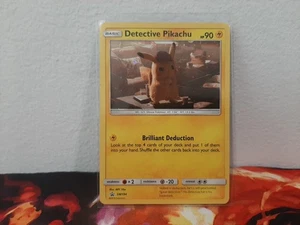 Detective Pikachu Holo black star promo sm194 Pokemon TCG - Picture 1 of 2