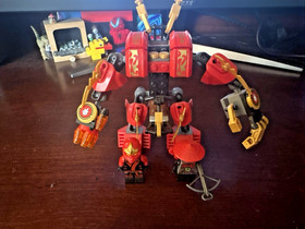 LEGO NINJAGO 70500 Kai's Fire Mech - complete w/ minifigures