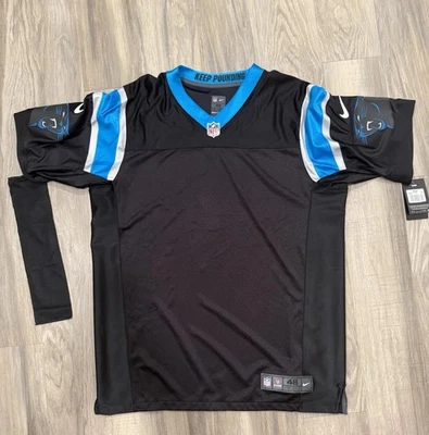 NFL Carolina Panthers Nike Authentic Vapor Elite Game Jersey Blank NEW WITH TAGS - Image 1 of 4