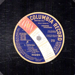 159cv.  Riccardo Stracciari - Trovatore-Il balen del suo sorriso - Col. 49220 - Imagen 1 de 1