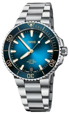 Oris Aquis Date Calibre 400 01-400-7769-4125-07-8-22-09PEB Man Mechanical Watch - Image 1 of 3