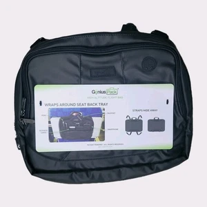 Borsa da volo Genius Pack alta quota nera da viaggio tracolla resistente all'acqua - Foto 1 di 12