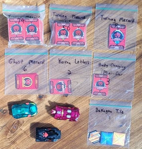 HUGE LOT 144 Cards TURNING MECARD, 3 Transforming Cars TERO BABEL DESPHER Mattel - Picture 1 of 24