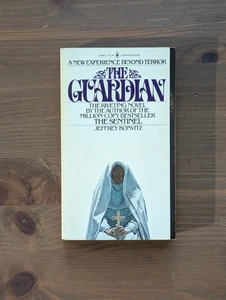 GUARDIAN Jeffrey Konvitz Horror (1979 Bantam) Rare Vintage Paperbacks From Hell - Imagen 1 de 4