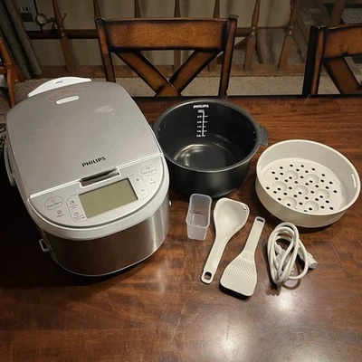 PHILIPS HD3095/87 Avance Collection Multi-cooker Rice Maker 4.25 Quarts EUC - Image 1 of 4