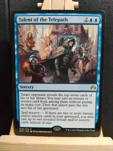 Talent of the Telepath - Magic Origins - Rare - NM (see pics) MTG - Picture 1 of 3