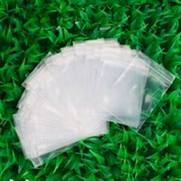 100pcs/Pack Clear Ziplock Zipped Lock Reclosable Plastic Poly Small Bags 6*9cm
