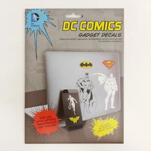 DC Comics Gadget Decals Batman Superman Wonder Woman Laptop Phone Stickers - Picture 1 of 7