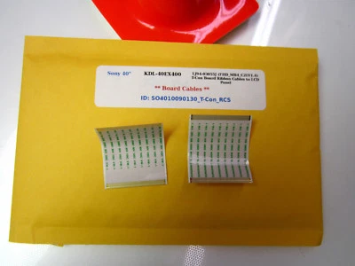 Sony/Apex/Sceptre LJ94-03055J (FHD_MB4_C2LV1.4) T-Con Board Ribbon Cables to LCD - Image 1 of 3