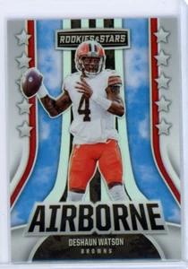 2023 Panini Rookies & Stars Deshaun Watson Airborne White Card 11/149 Browns NFL - Bild 1 von 2