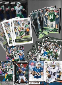 Lote de 32 tarjetas Ryan Fitzpatrick billetes/jets envío combinado - Imagen 1 de 1