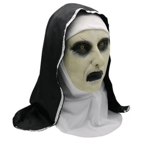 La Monja Cabeza Completa Cosplay Película de Terror Máscara Valak Conjuro Sterrador Halloween - Imagen 1 de 4