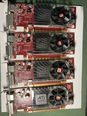 Dell ATI Radeon 256MB ATI-102-B62902(B) HD 3450 Video Card PCIe x16 Full Profile - Image 1 of 4