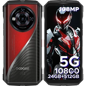 2025 DOOGEE S200 Outdoor Smartphone 32GB+256GB 10100mAh Handy 5G Ohne Vertrag - Afbeelding 1 van 7