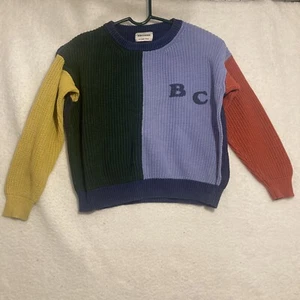 Bobo Choses Cotton Sweater Logo Size 6-7 Yrs Knit - Picture 1 of 6