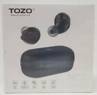 Tozo NC9 Upgraded Active Noise Cancelling, Dual Mic, Wireless Earbuds Black