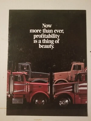 1987 PETERBILT 379 и 377 грузовик брошюра - Изображение 1 из 4