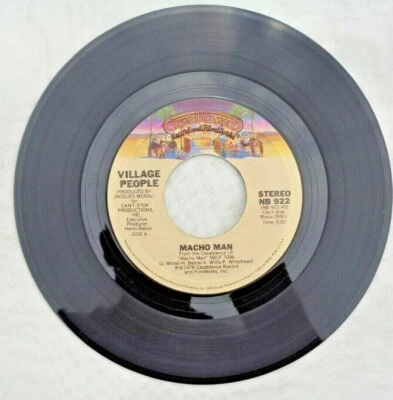 Village People Macho Man 1978 Casablanca NB-922 Sterling Pitman CP2/CP1 Press NM Foto 1 de 4